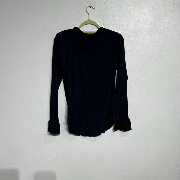 Chaser Navy Long Sleeve Henley Top Sz M NWT - Picture 9 of 12